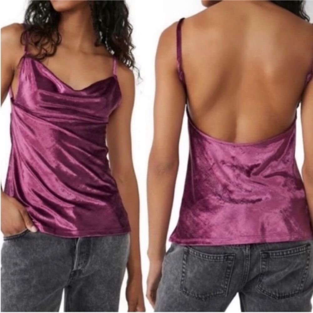 Free People Bundle 2 All Night Velvet Tunic Size Small NWT